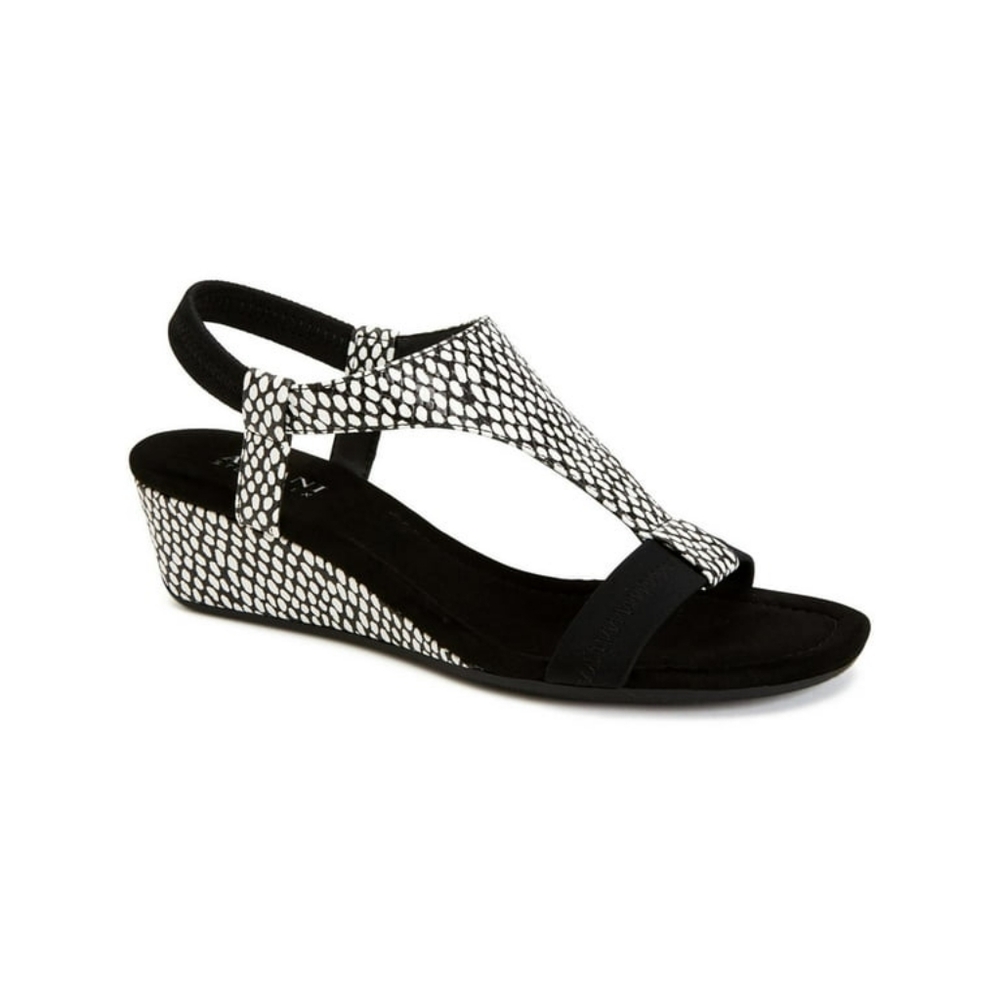 Alfani Vacanza Wedge Sandals Spotted Snake 7 M